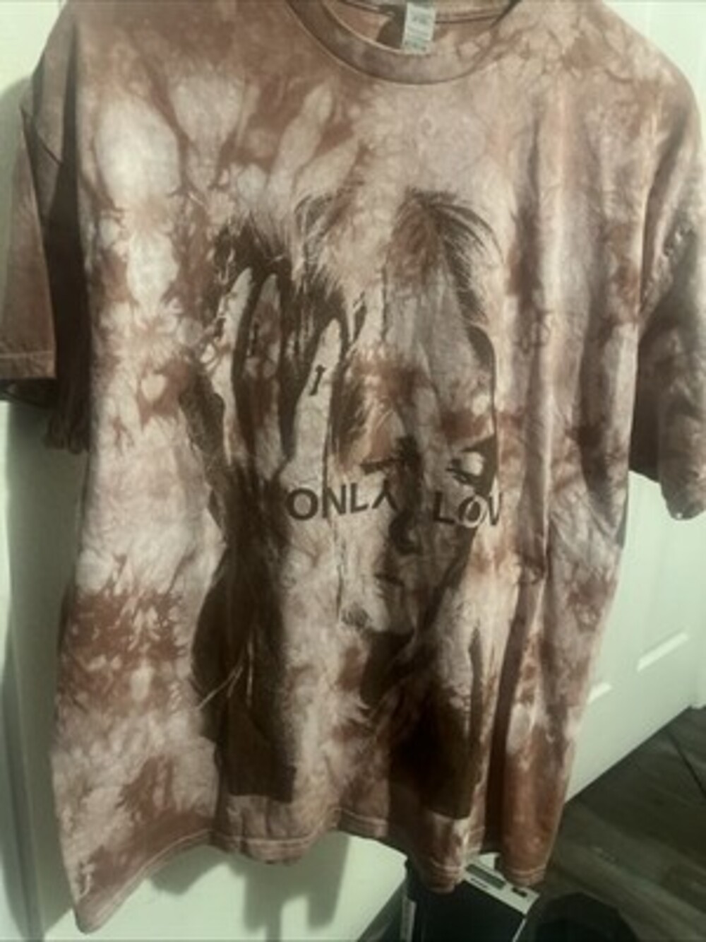 Kesha Men’s Xl Only Love Me Tour Shirt Pink Tie Dye